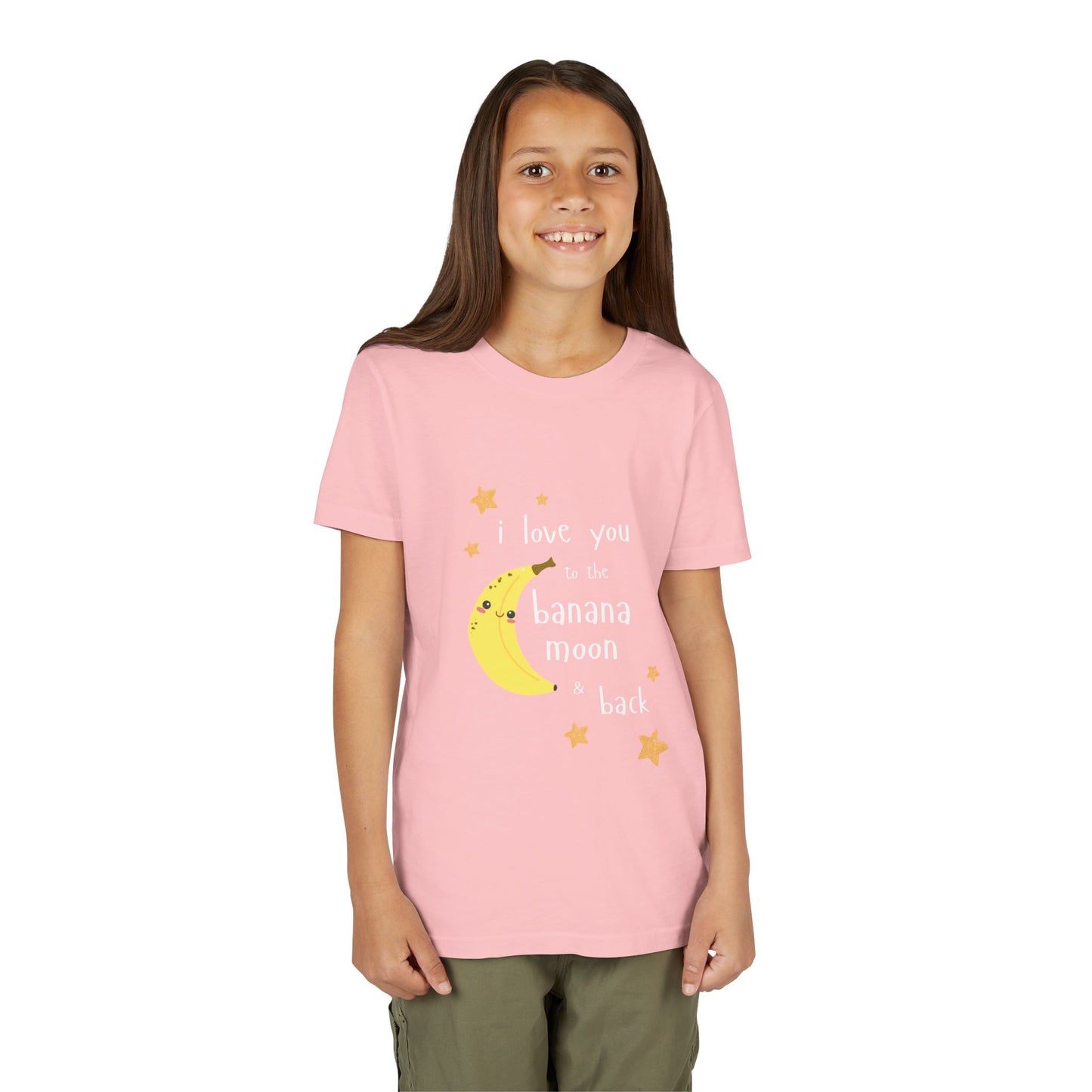 "I Love You to the Banana Moon & Back" Youth T-Shirt (Premium Cotton)