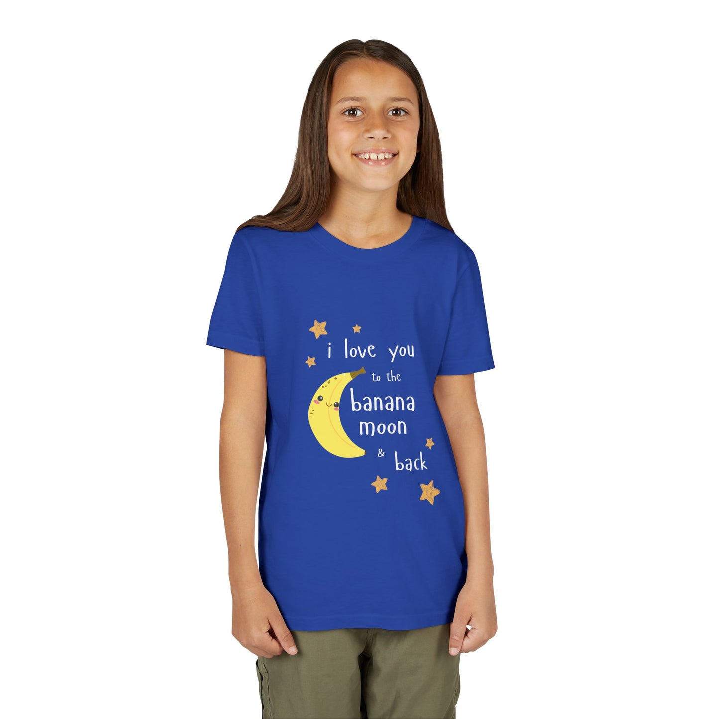 "I Love You to the Banana Moon & Back" Youth T-Shirt (Premium Cotton)