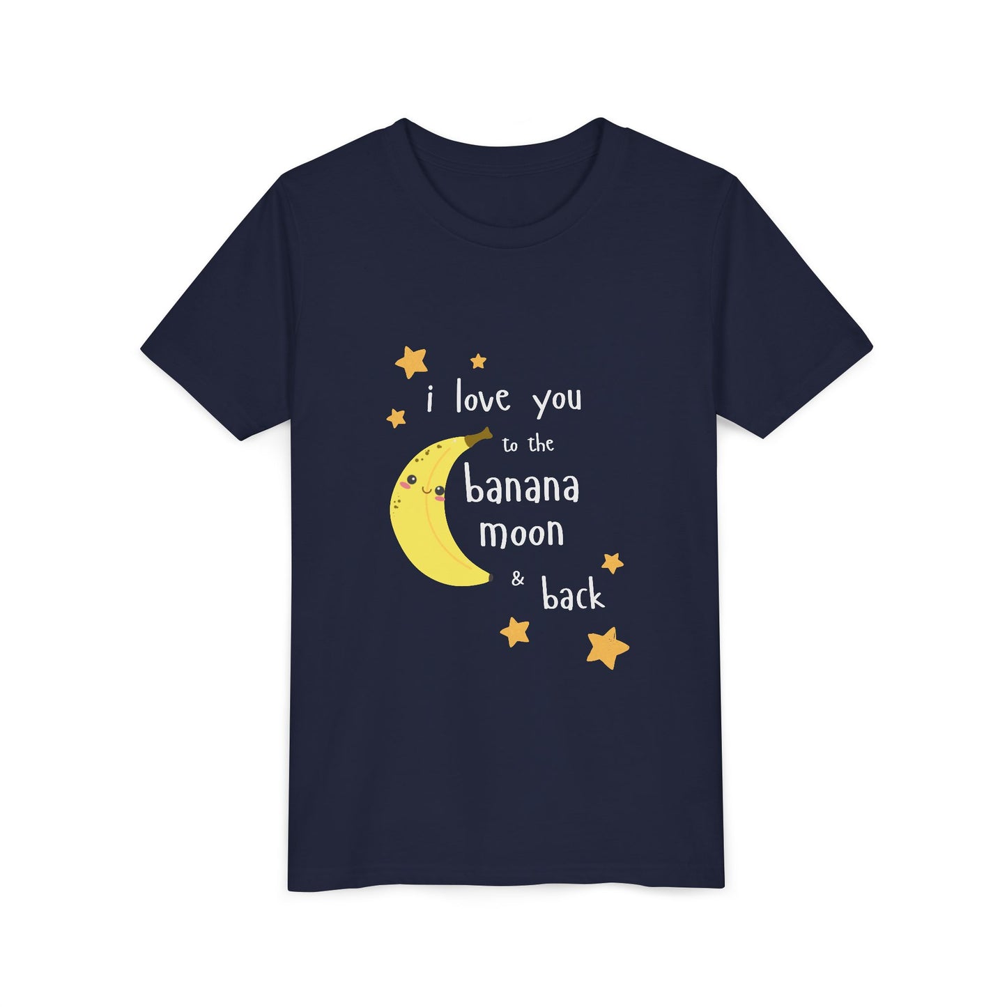 "I Love You to the Banana Moon & Back" Youth T-Shirt (Premium Cotton)